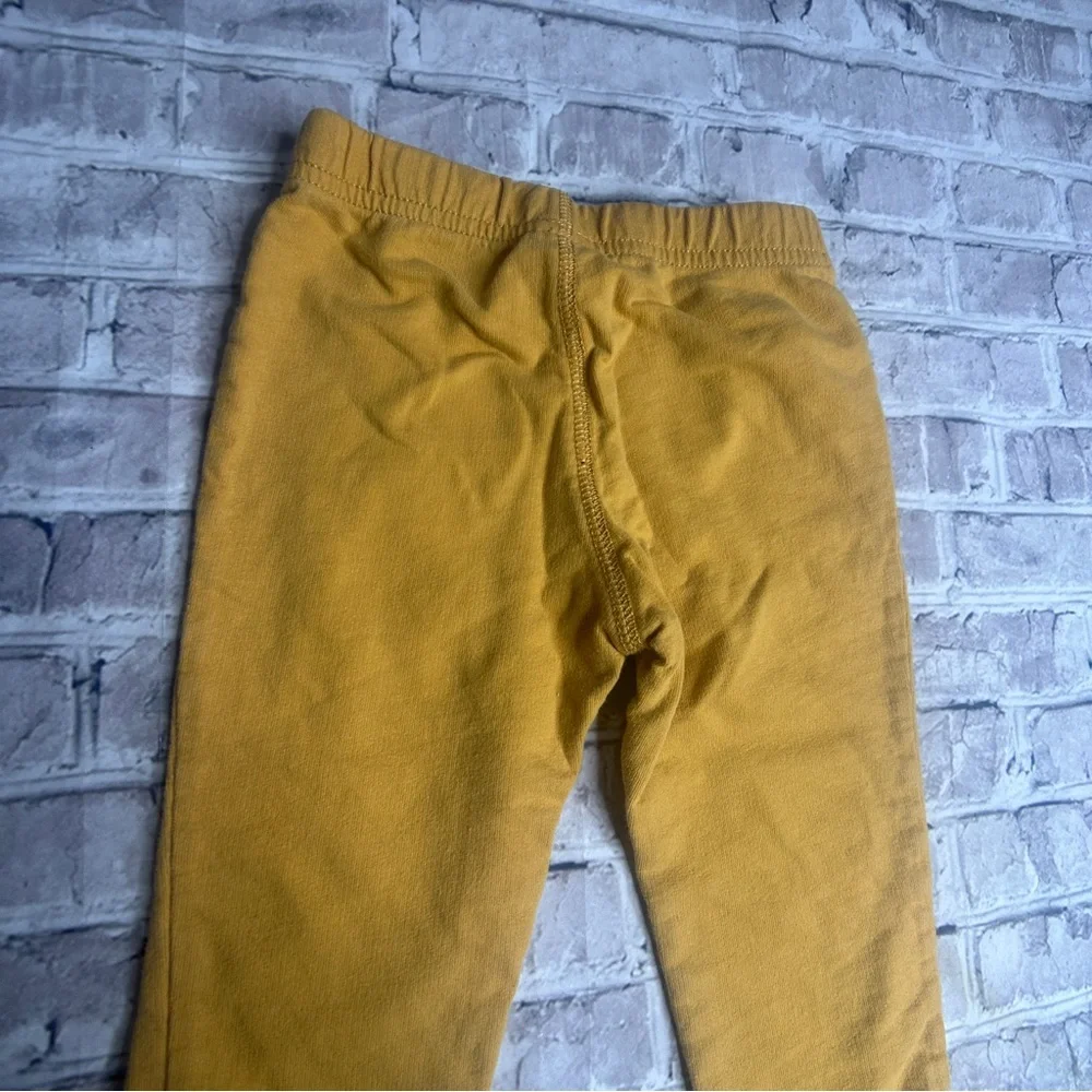 EUC Carter's Mustard Joggers for Kids Size 24 Months